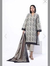 Khaadi Unstitched 3-Piece Khaddar Suit Unstitched