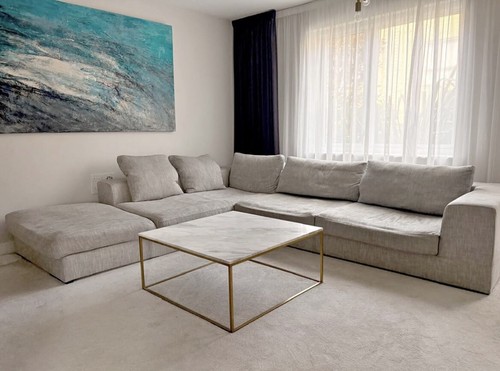 Large grey italian seater - italian, 4