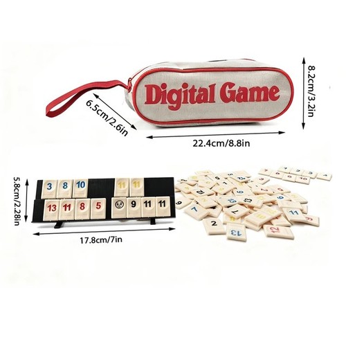 Rummikub pouch travel game - pouch,