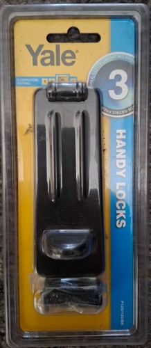 Yale hasp fixings 120mm - hasp, 120mm/4.7"