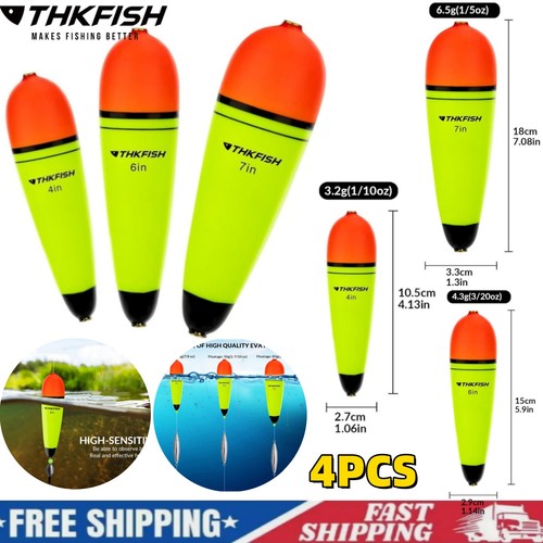4pcs 7 slip - slip, bobbers