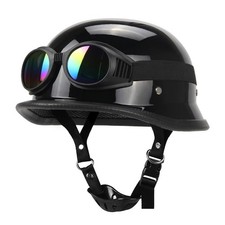 Motorbike Half Helmet German