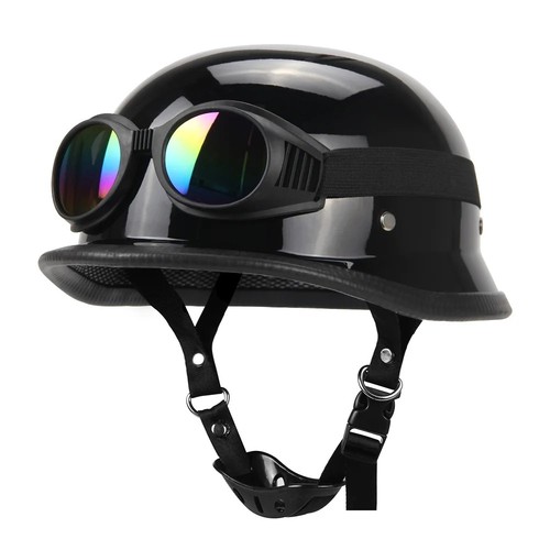 Motorbike half helmet german - motorbike,