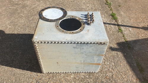 Galvanised riveted water tank - galvanised,