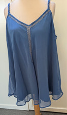 Joanna Hope Floaty Party Evening Top  size 24