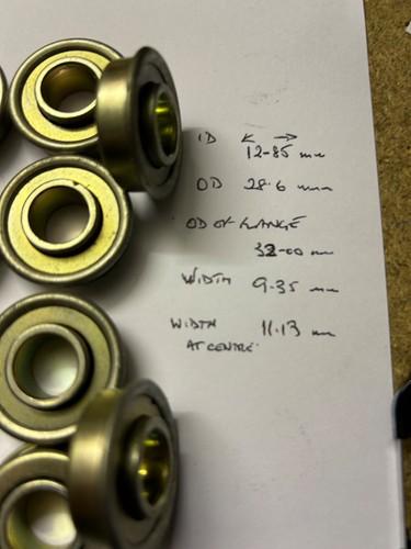 Lawn mower wheel bearings - mower,