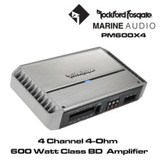 Rockford Fosgate PM600X4 - Punch Marine 600 Watt 4-Channel Amplifier 