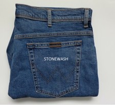 Mens Wrangler Straight Denim