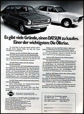 1974 Datsun 1200 Coupe, Original Advertising