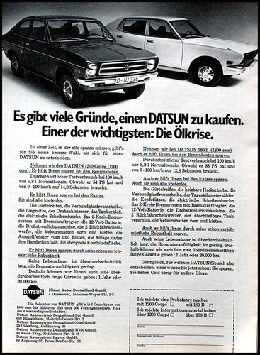 1974 datsun 1200 - 1974,