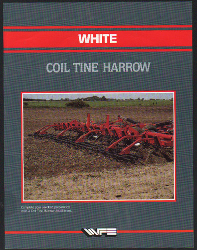 White coil tine - "coil, harrow"