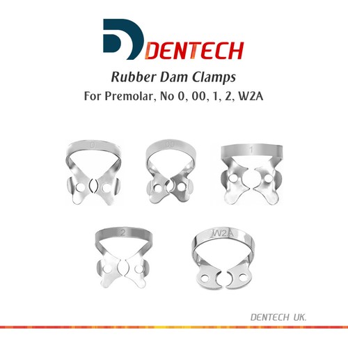 Rubber dam restorative clamps - restorative,