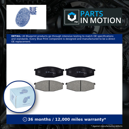 Brake pads set - brake, nissan