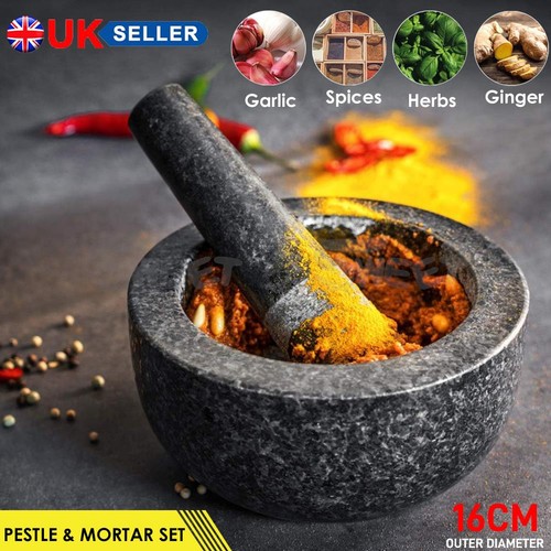 Large pestle and - mortar, set