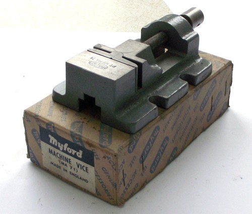 Myford machine vice in - machine,