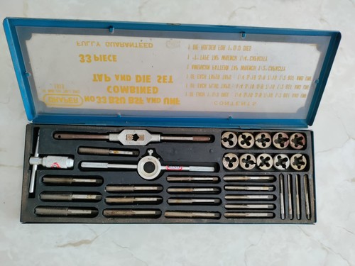 Draper tap die set - &,