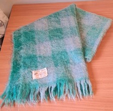100% Pure Mohair Scarf Vintage