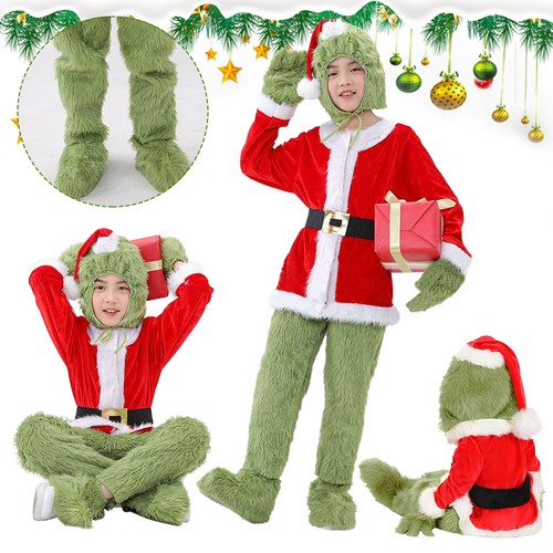 Kids christmas grinch costume - christmas,