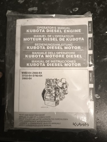 Kubota diesel engine manual - diesel, in