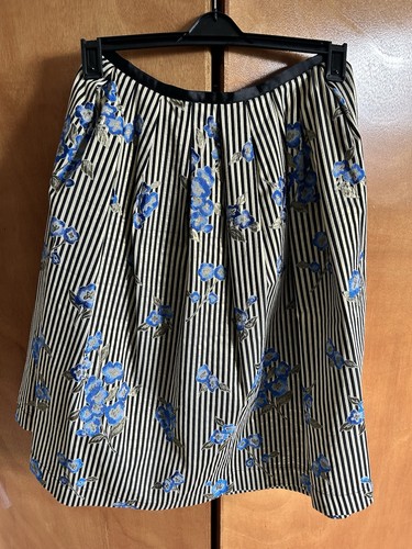 Topshop metallic striped