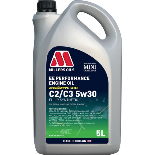 Millers oils performance - ee,