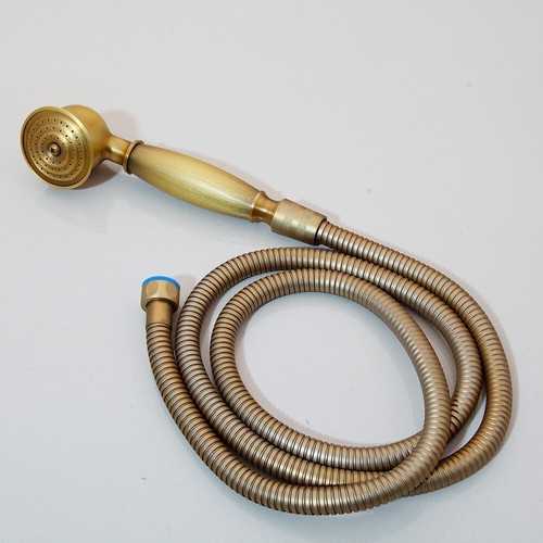 Antique brass bathroom water - bathroom,