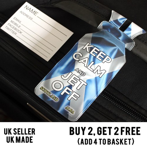 Scotland luggage tag tags - tag,