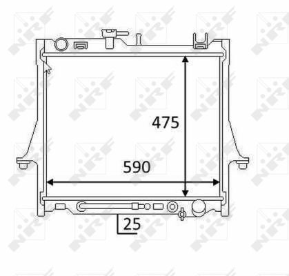 Premier radiator fits - radiator, isuzu