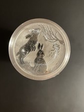 Perth Mint 2023 Lunar Year of Rabbit 1 oz Silver Bullion Coin New From Roll