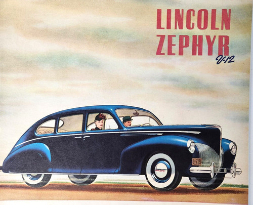 Lincoln zephyr v12 ford motor - lincoln,