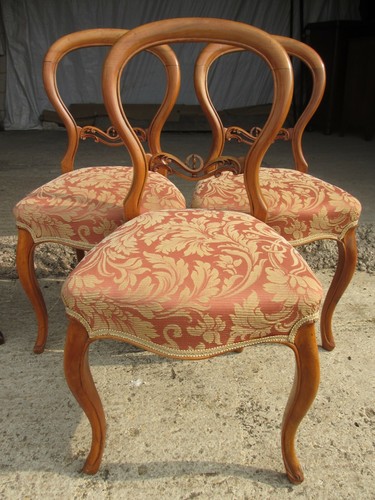 Victorian set mahogany - set, 3