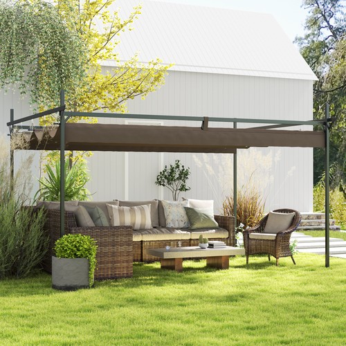 Metal pergola with - metal,