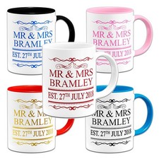 Personalised Mr & Mrs