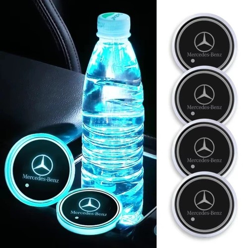 Led car cup holder mat - cup, light
