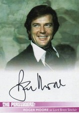 The Persuaders, Unstoppable 2017: RM1 Roger Moore, Brett Sinclair Autograph Card