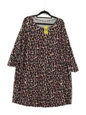 Hush A-Line Midi Dress M in Multi