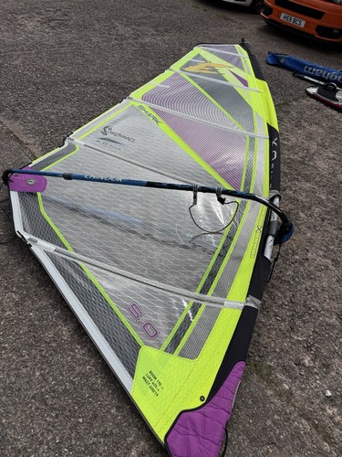 Shark windsurfing sail - xo,