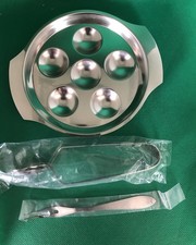 Vintage escargot set 8 - escargot,