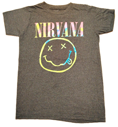 Nirvana shirt vintage - nirvana,