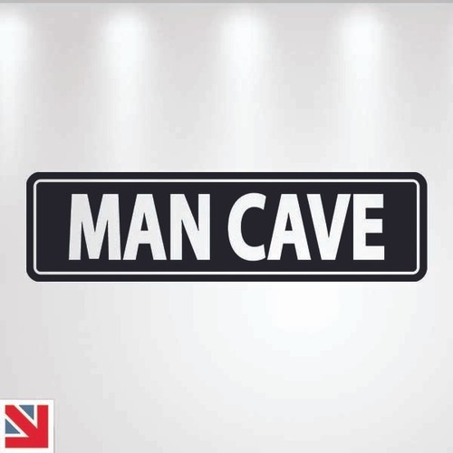 Man cave sign quote wall - quote, art