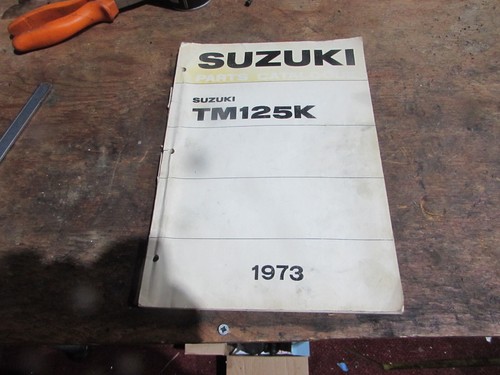 1973 suzuki tm125 tm125k parts - tm125,