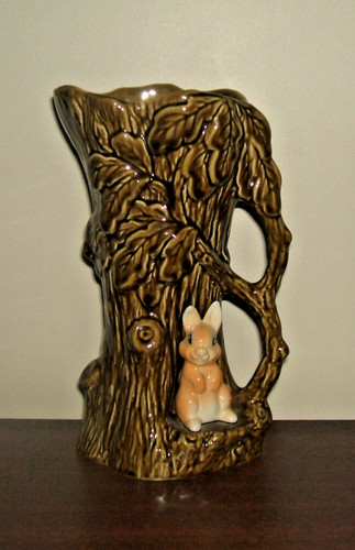 Vintage sylvac 4242 rabbit - rabbit, oak