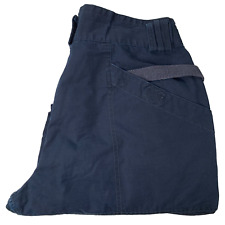 5.11 Tactical Combat Cargo Cotton Navy Neon Pants Trousers Size Women's UK 16