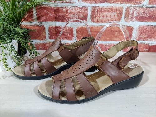Hotter athens brown sandals - hotter,