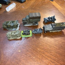 Flames Of War WWII German transporters 7 different types lot 2
