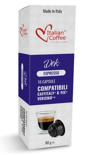 Espresso capsules dek decaf - capsules,
