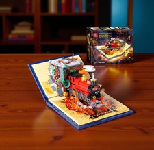 Light Railway Kit Train Fun Building Blocks Kids Children Christmas Gift