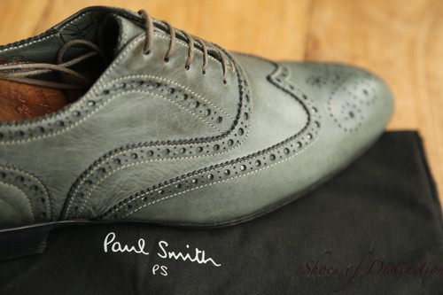 Paul smith grey leather oxford - paul,