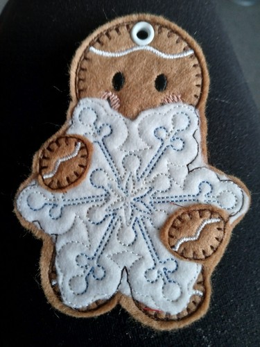 Handmade gingerbread man - handmade,