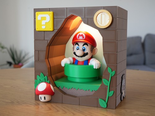 Mario pipe xxl broken brick - pipe,